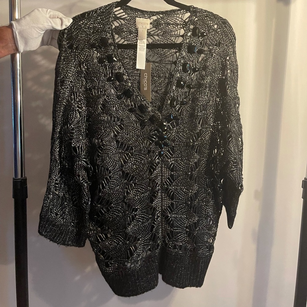 Unique Crotchet Bling Top